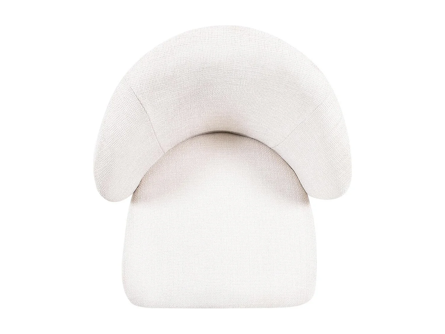 Sedia da Pranzo 78x55x58 cm Beige Chiaro LUEUR