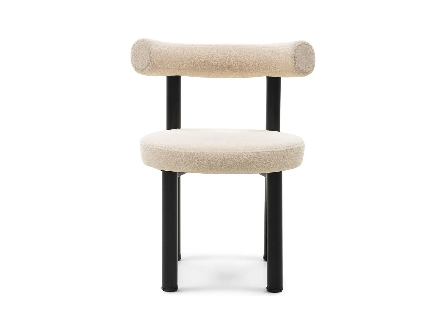 Chaise de salle à manger 58x61x75 cm Beige perer