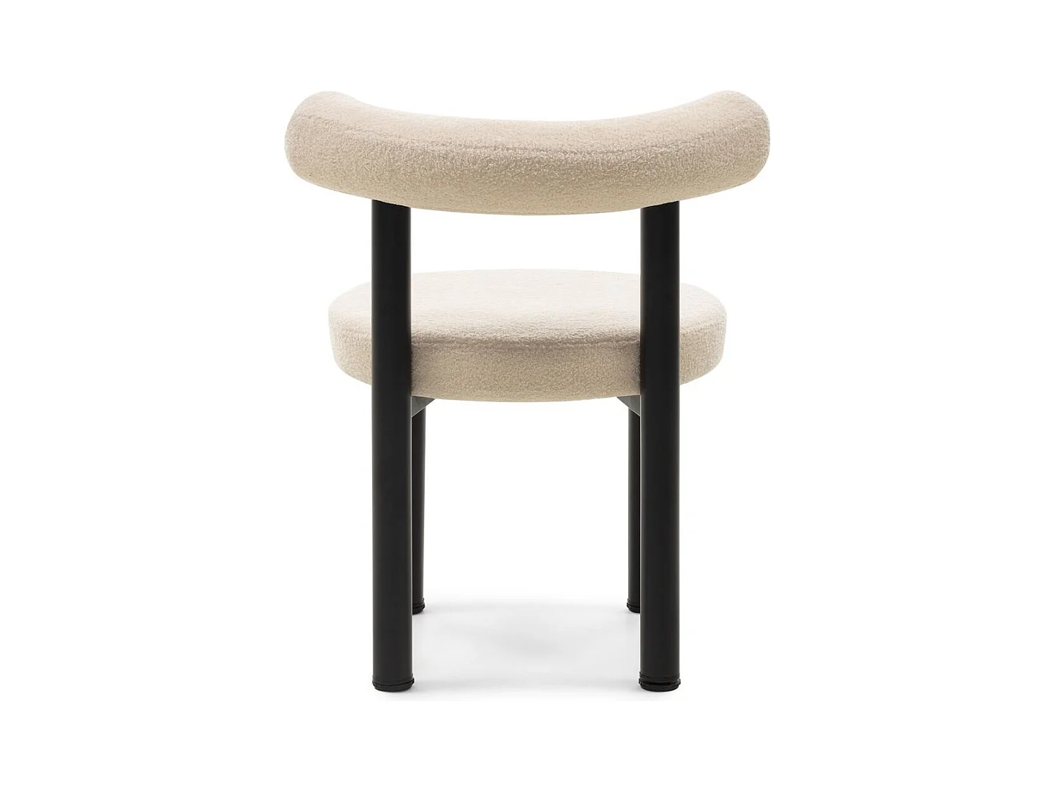 Chaise de salle à manger 58x61x75 cm Beige perer