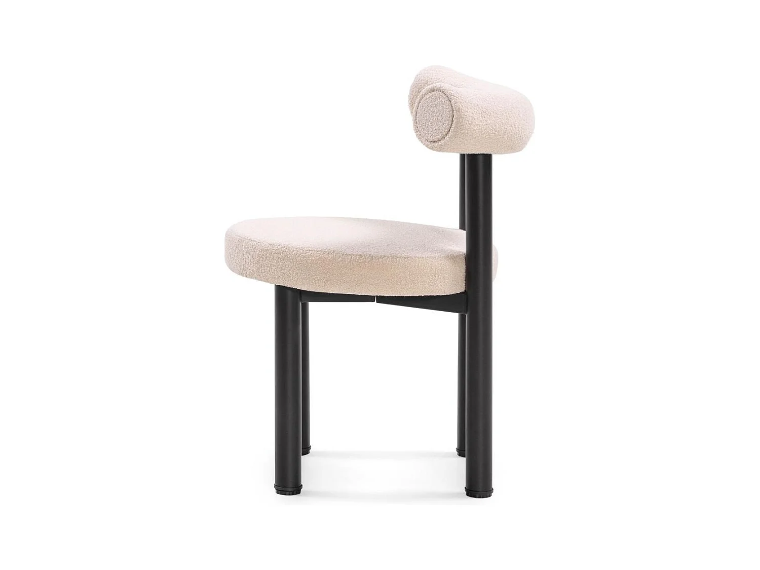 Esszimmerstuhl 58x61x75 cm Beige Perer