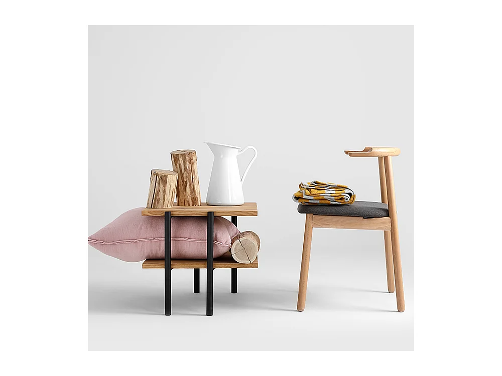 Stuhl 47x51x72 cm Carbon ET95