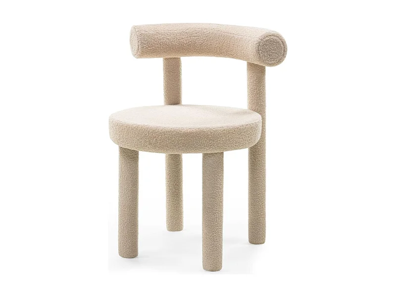 Esszimmerstuhl 61x58x75 cm Beige Perer II