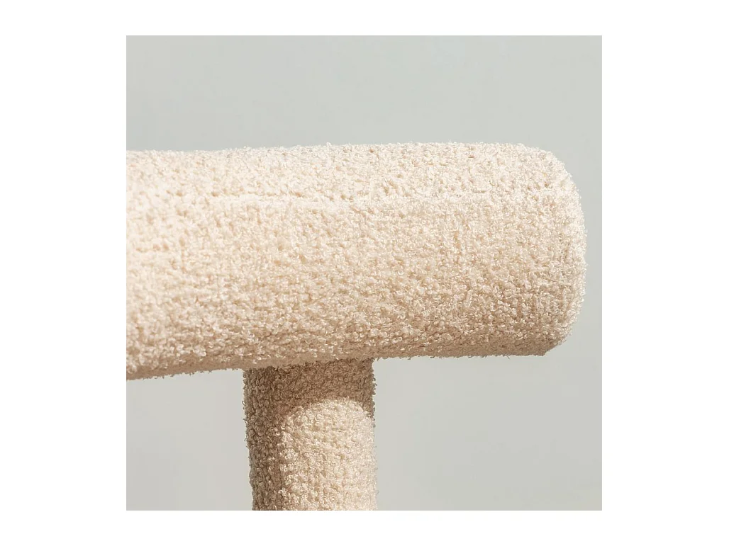 Esszimmerstuhl 61x58x75 cm Beige Perer II