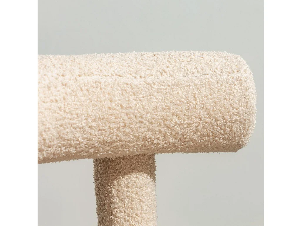 Sedia da pranzo 61x58x75 cm beige Perer II