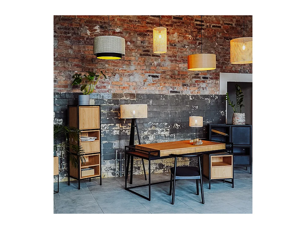 Chaise 47x51x72 cm noire Kubrik et100