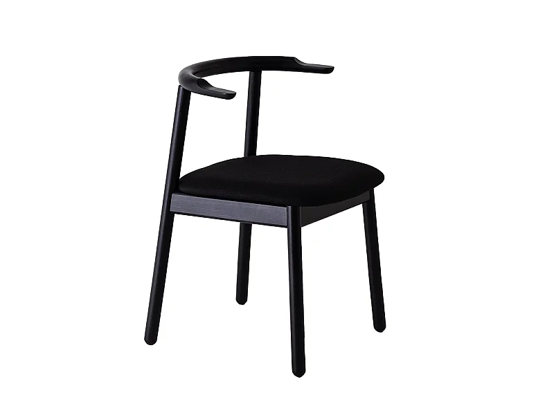 Cadeira 47x51x72 cm preta Kubrik et100