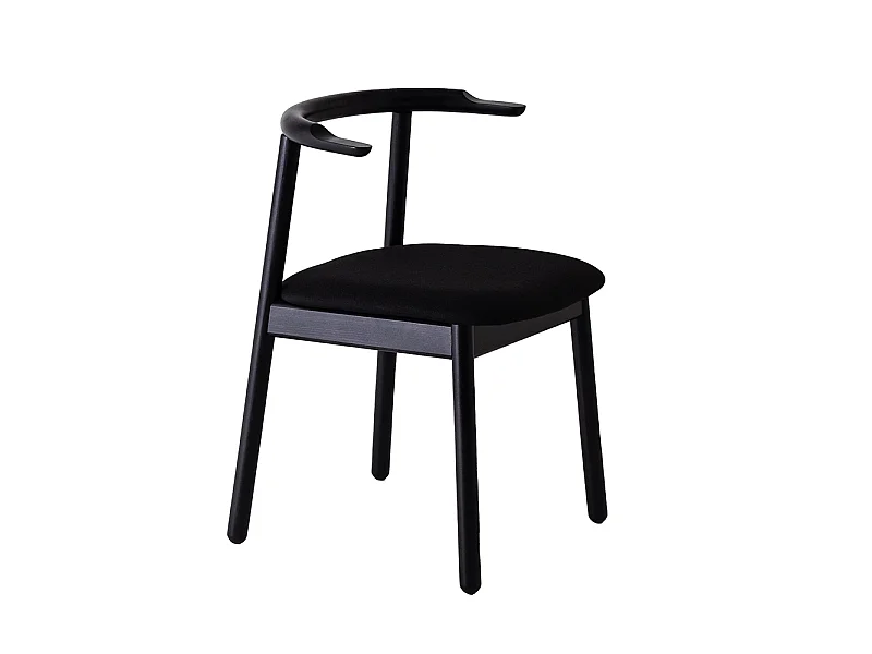 Stuhl 47x51x72 cm schwarz Kubrik et100