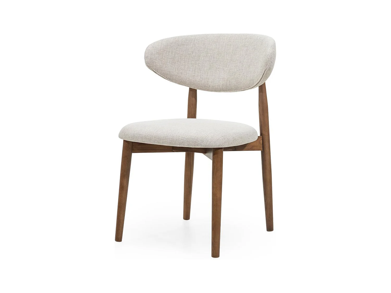 Chaise de salle à manger 58x60,5x81 cm beige Mirali