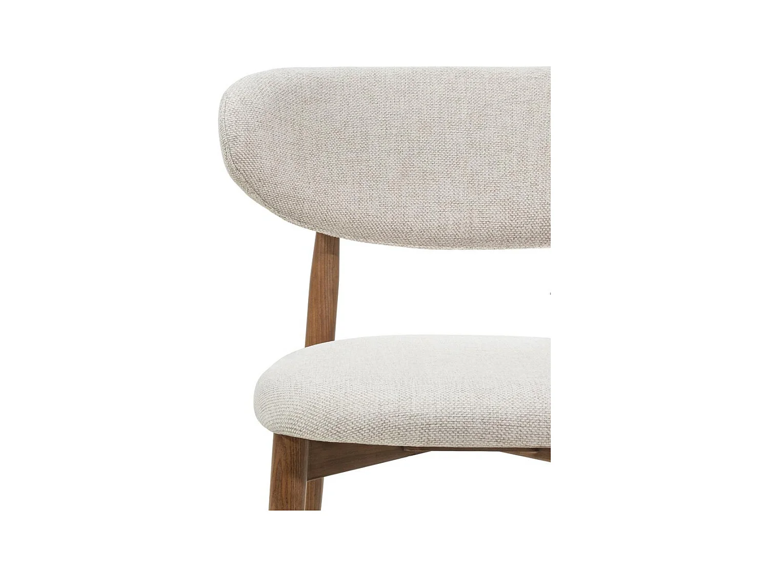 Chaise de salle à manger 58x60,5x81 cm beige Mirali