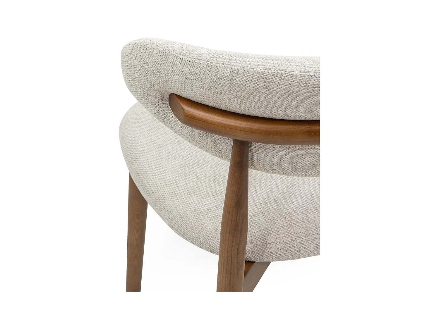 Esszimmerstuhl 58x60,5x81 cm beige Mirali