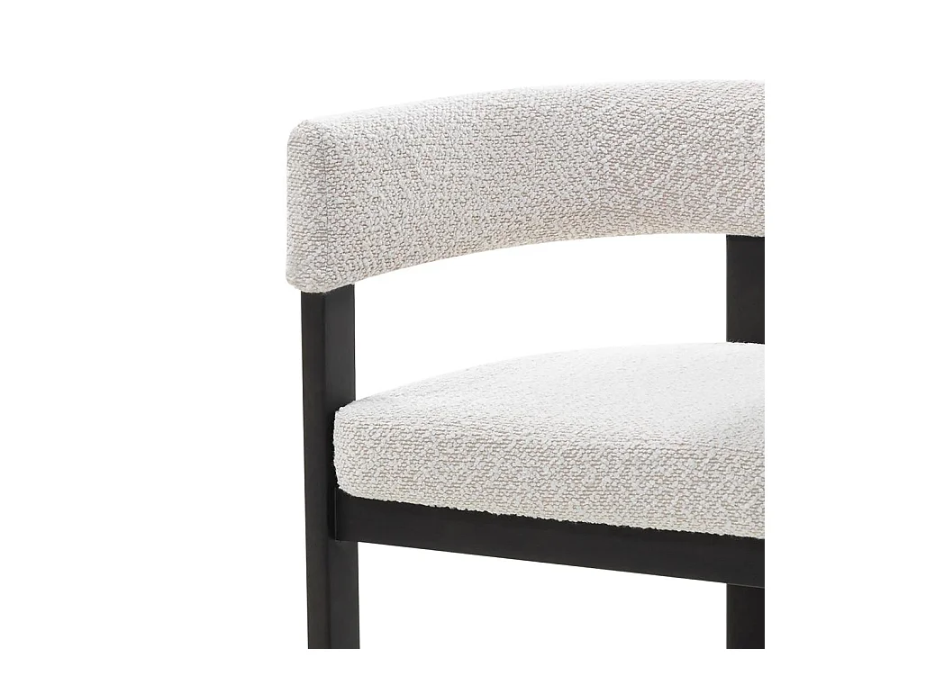 Chaise de salle à manger 70x57x53 cm Marron foncé Harris