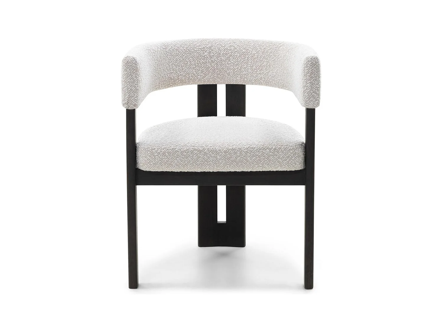 Sedia da pranzo 70x57x53 cm Marrone scuro Harris