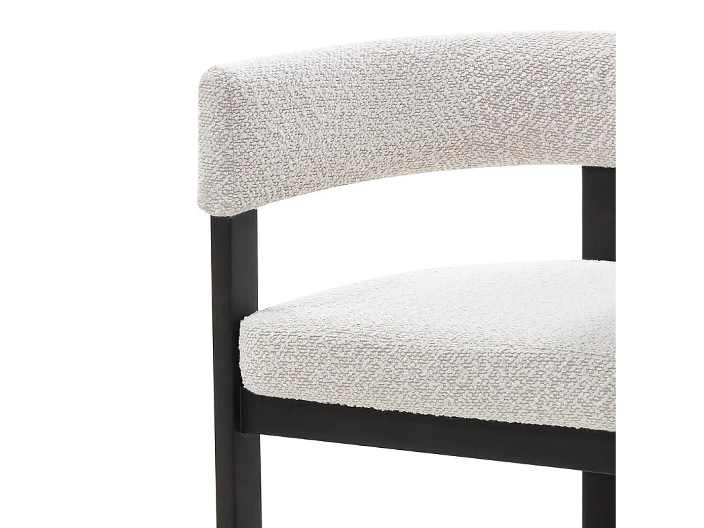 Chaise de salle à manger 70x57x53 cm Marron foncé Harris