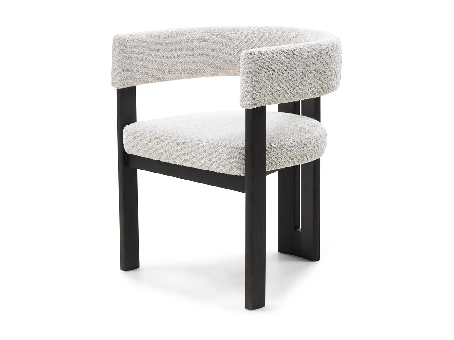 Chaise de salle à manger 70x57x53 cm Marron foncé Harris