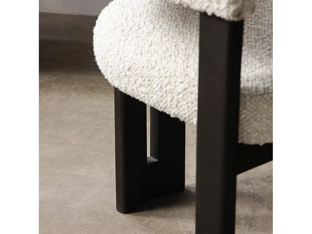 Chaise de salle à manger 70x57x53 cm Marron foncé Harris