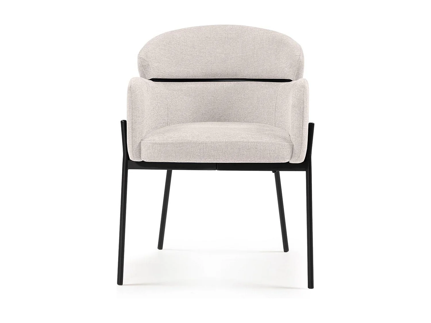 Chaise de salle à manger 62x62x81 cm beige Mareo