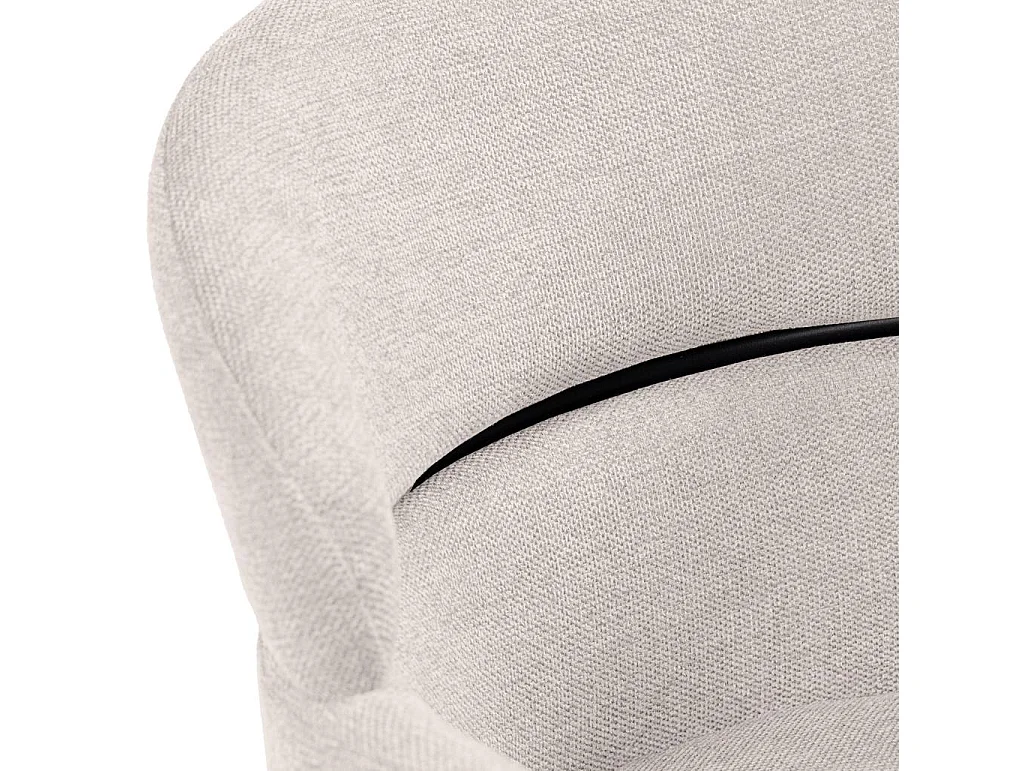 Chaise de salle à manger 62x62x81 cm beige Mareo