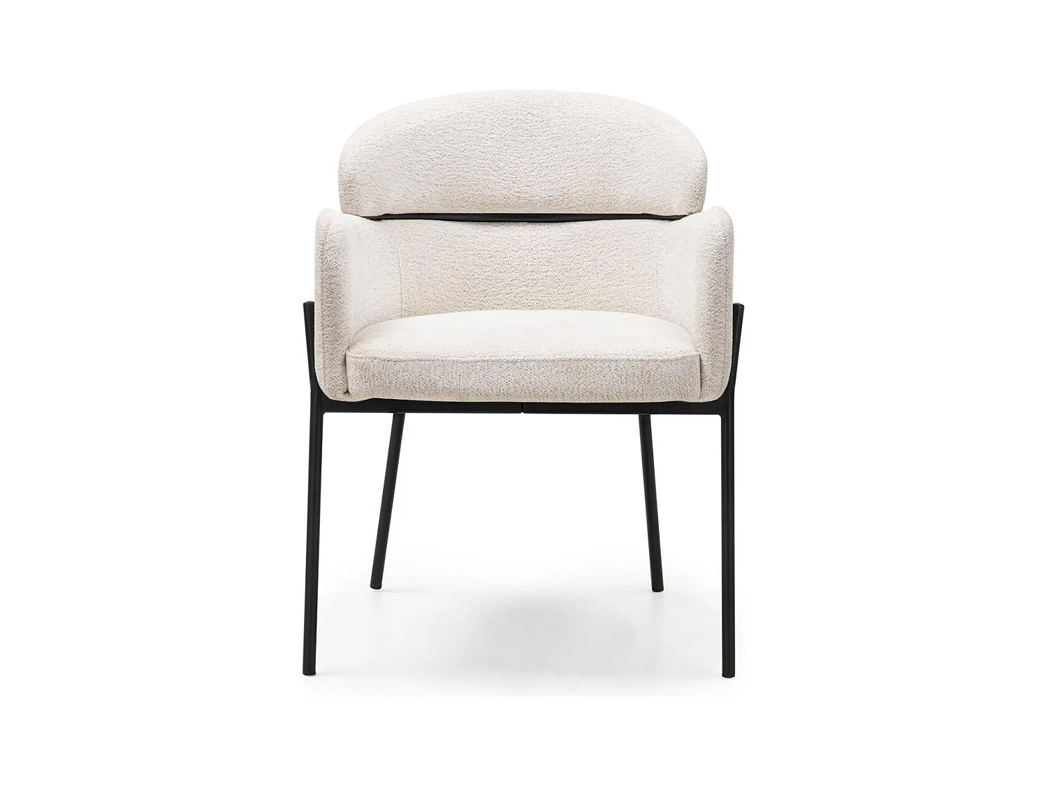 Esszimmerstuhl 81x62x62 cm creme Mareo