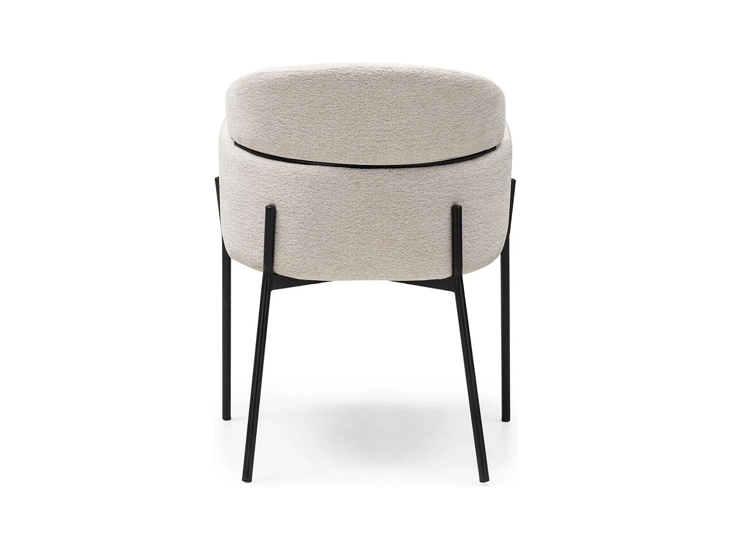 Esszimmerstuhl 81x62x62 cm creme Mareo