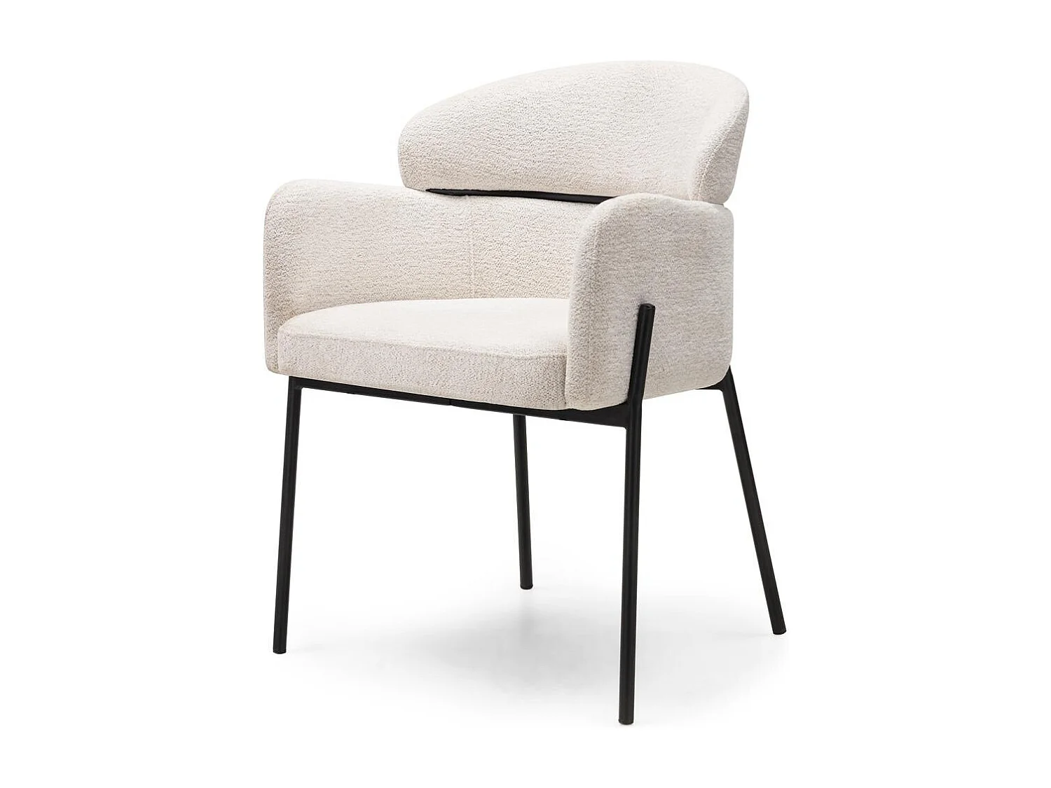 Eetkamerstoel 81x62x62 cm crème Mareo