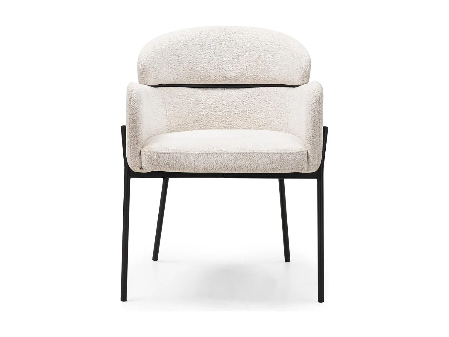 Eetkamerstoel 81x62x62 cm crème Mareo