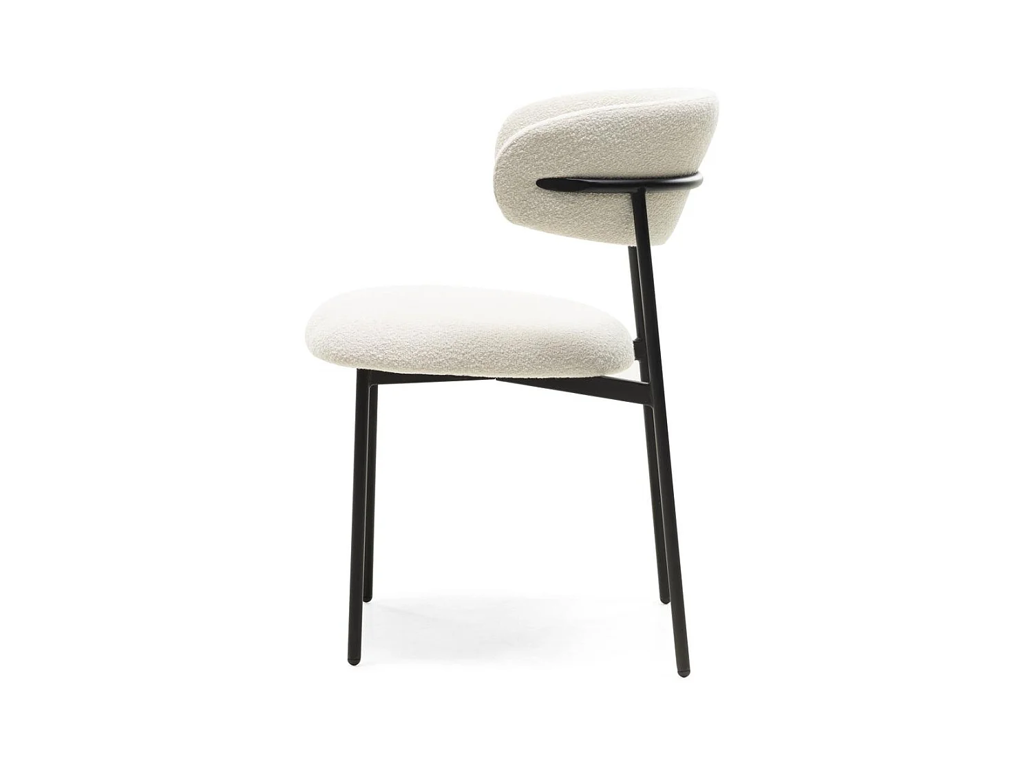 Esszimmerstuhl 78x55x58 cm Creme Loro