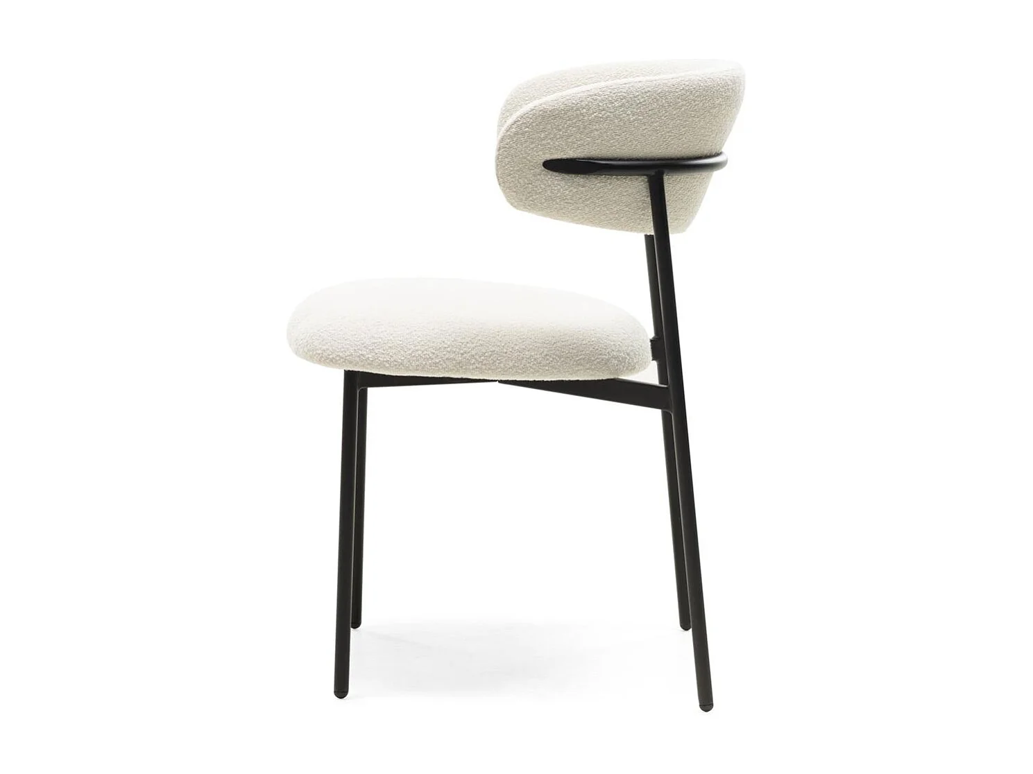 Sedia da pranzo 78x55x58 cm crema Loro