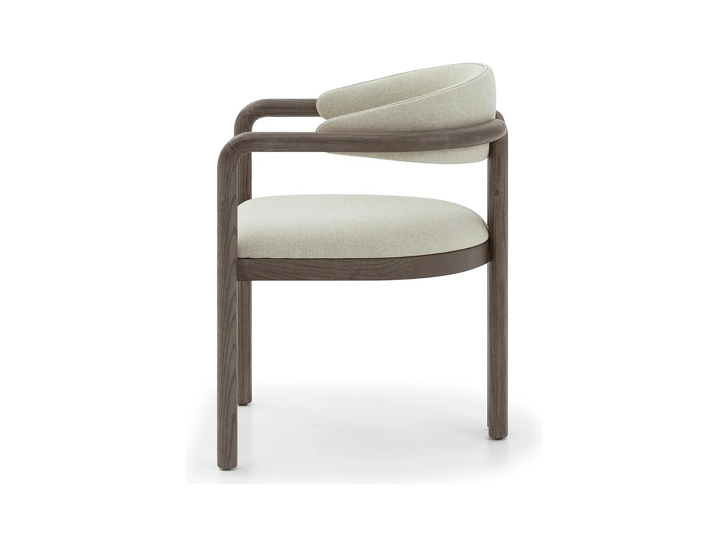 Chaise de salle à manger 77x59x58 cm beige Panama