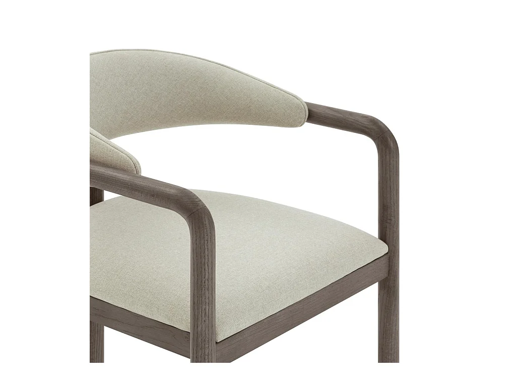 Chaise de salle à manger 77x59x58 cm beige Panama