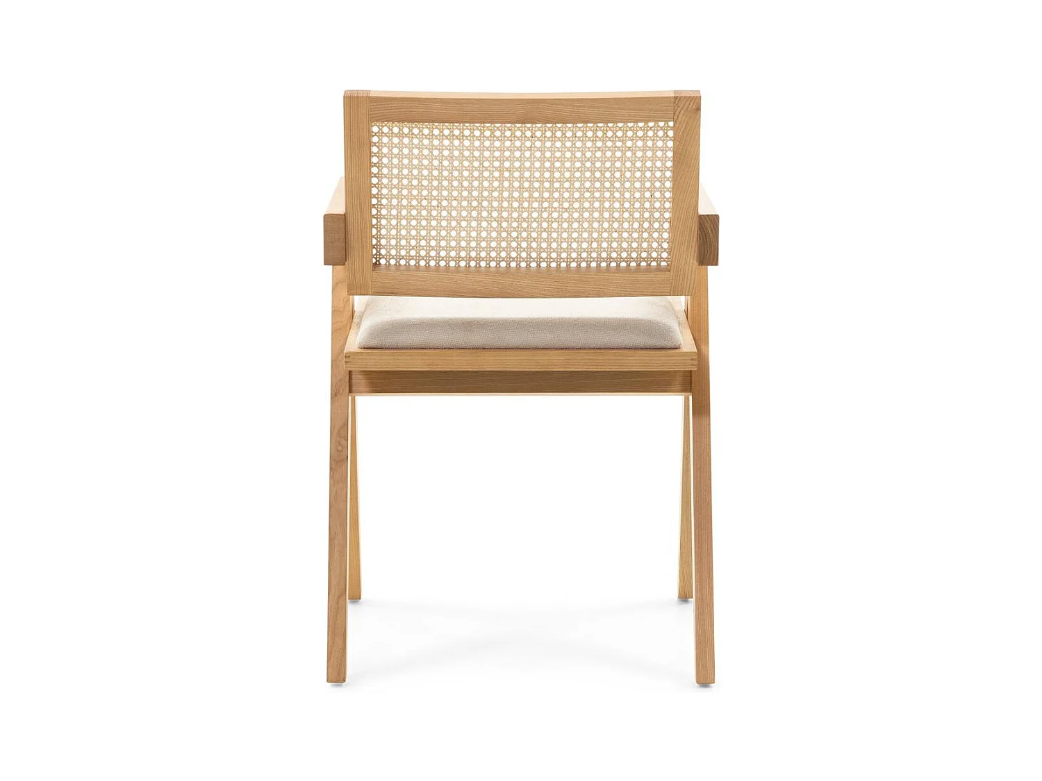 Holzstuhl 51,7x54,1x78,5 cm beige Rene