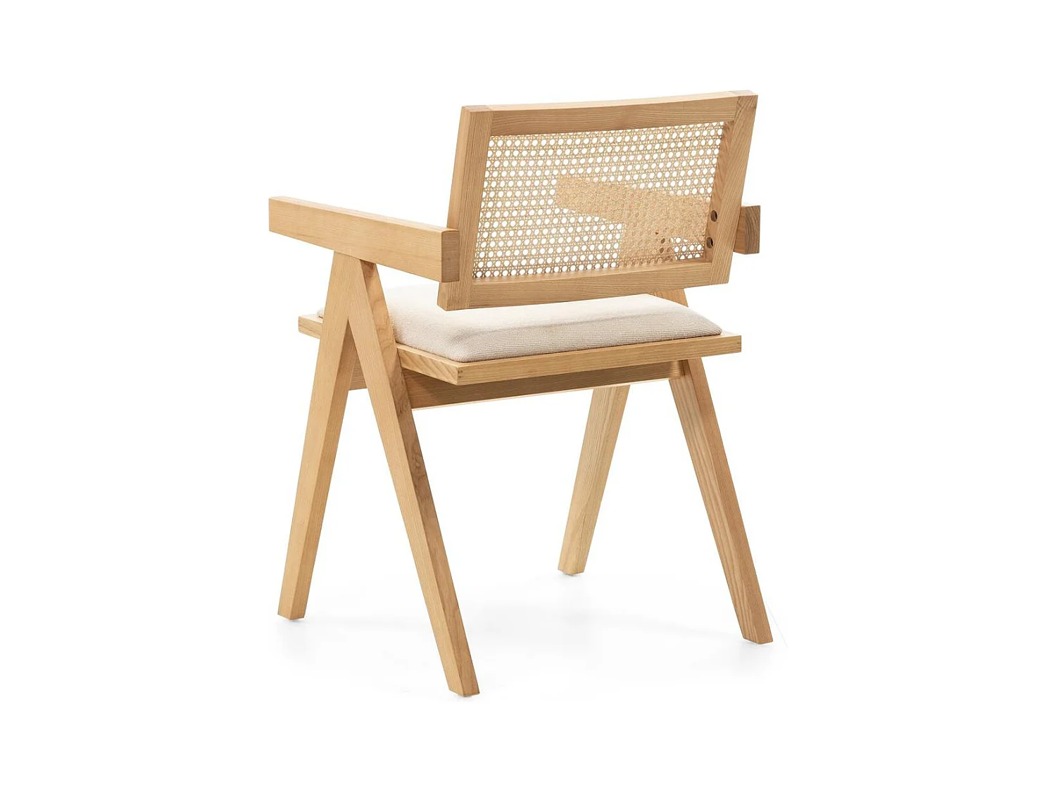 Holzstuhl 51,7x54,1x78,5 cm beige Rene