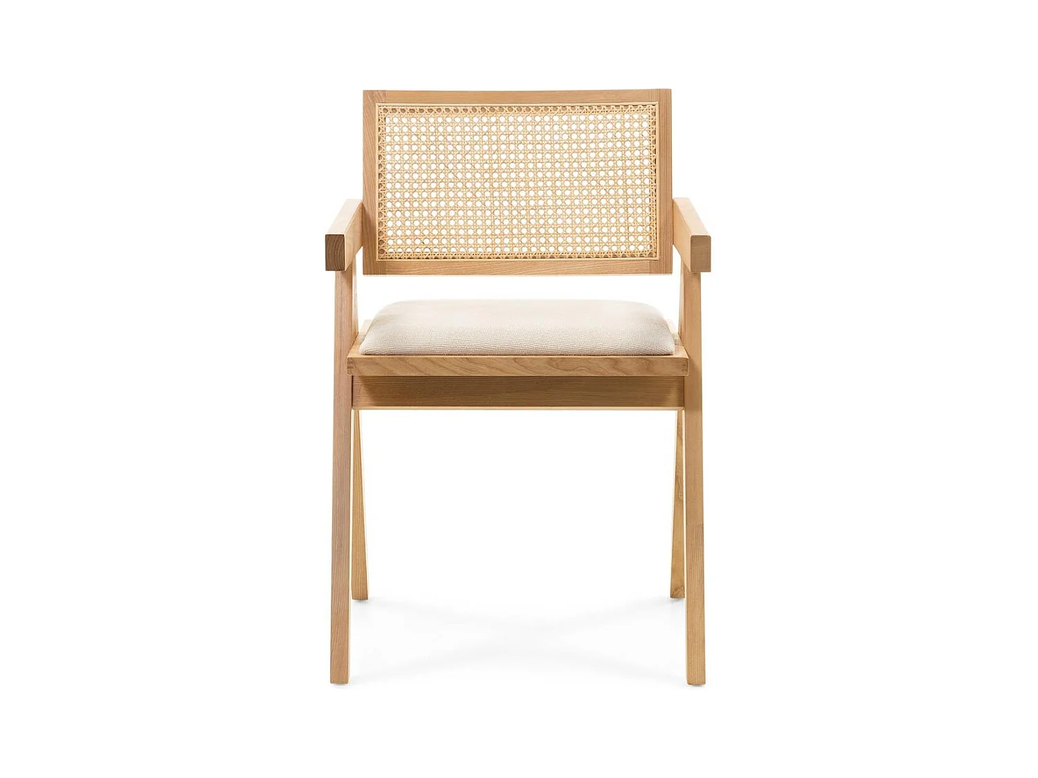 Holzstuhl 51,7x54,1x78,5 cm beige Rene