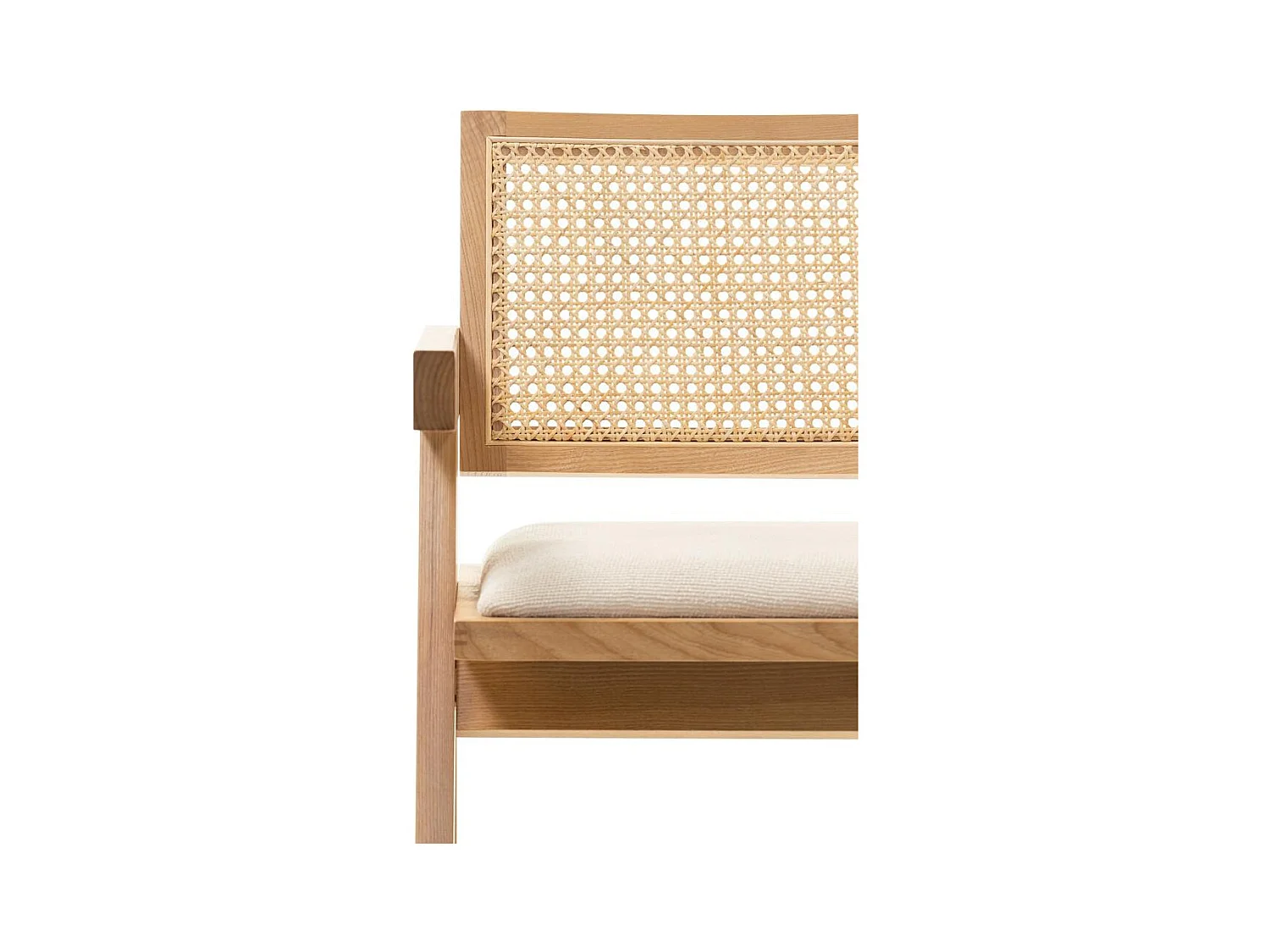 Holzstuhl 51,7x54,1x78,5 cm beige Rene