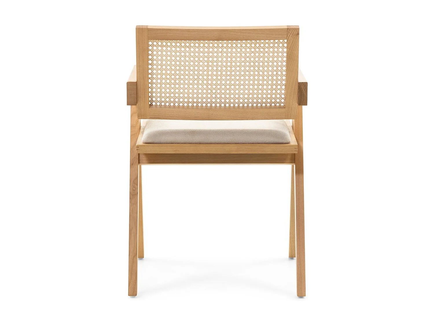 Holzstuhl 51,7x54,1x78,5 cm beige Rene