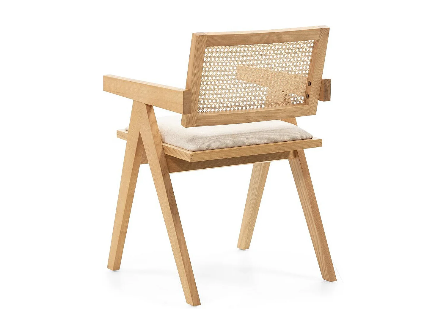 Holzstuhl 51,7x54,1x78,5 cm beige Rene