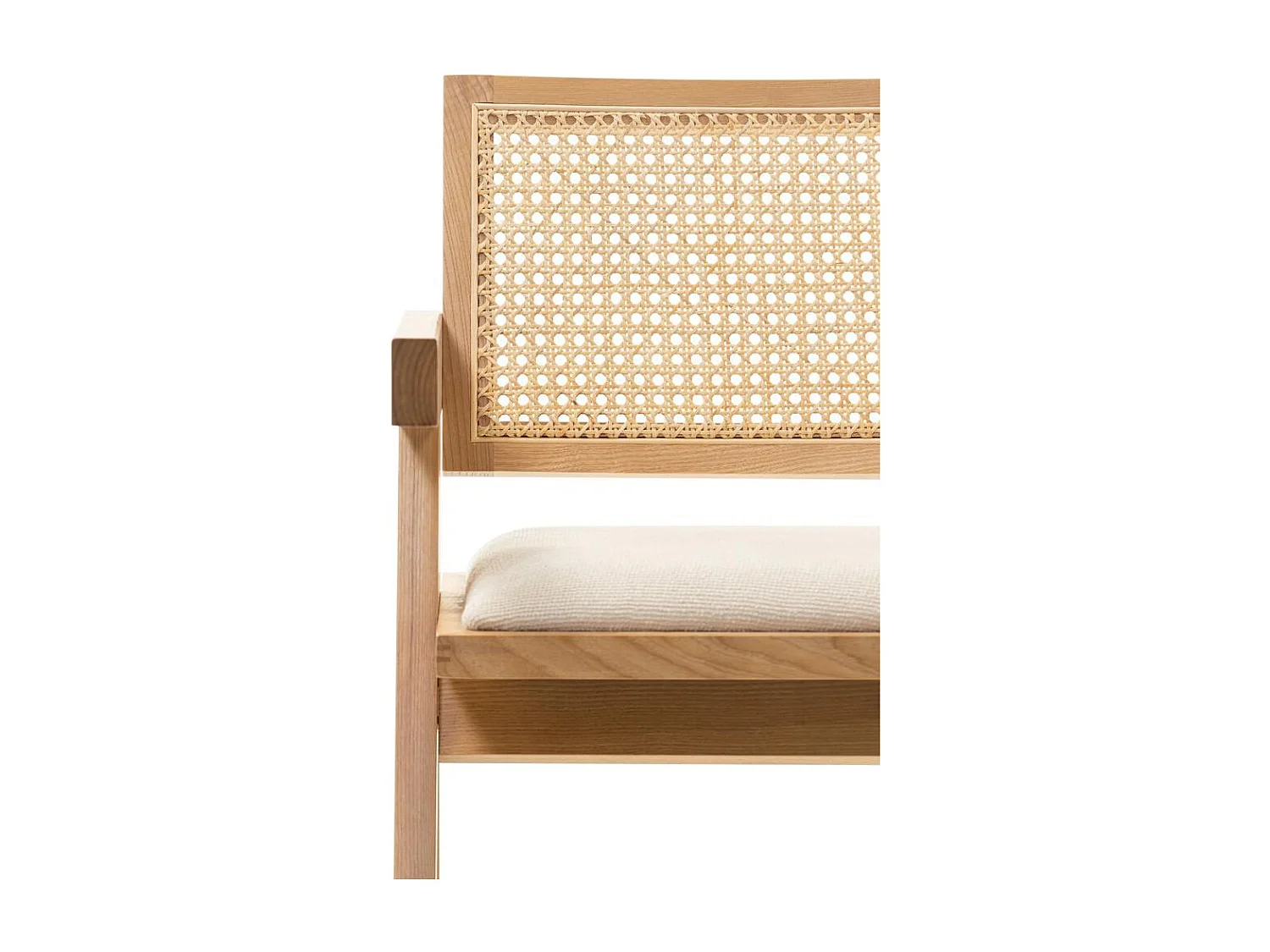 Holzstuhl 51,7x54,1x78,5 cm beige Rene