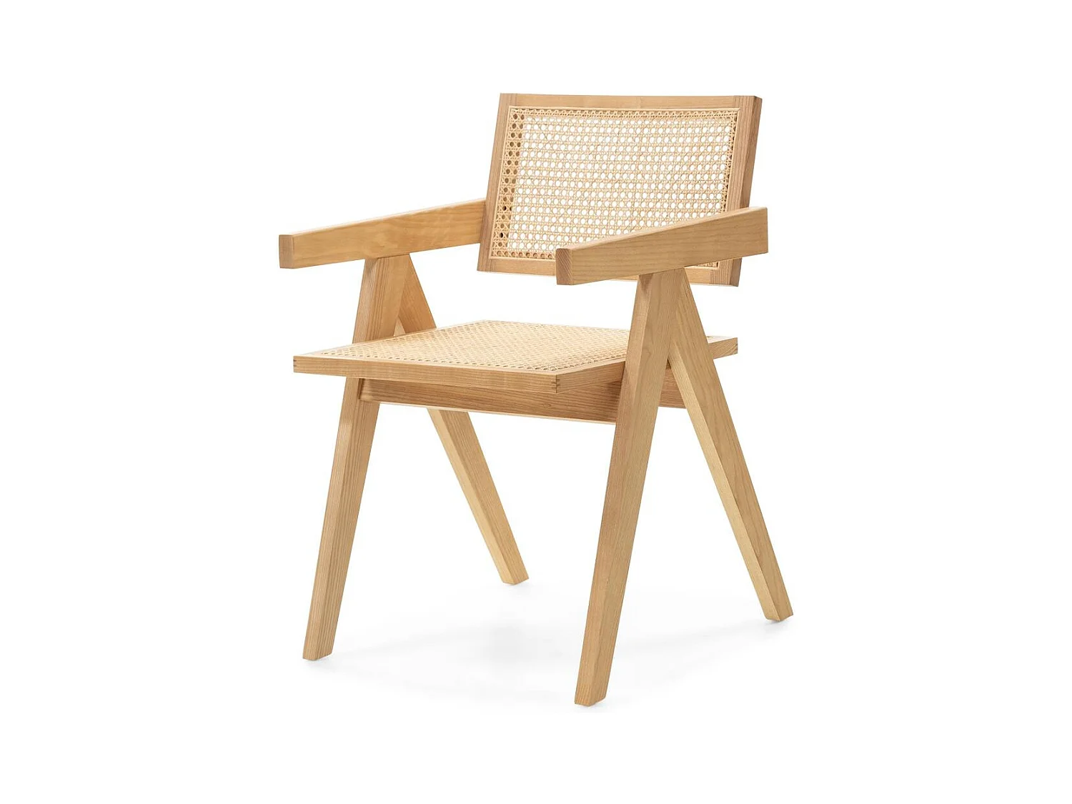 Chaise en bois 51,7x54,1x78,5 cm naturel Freja RENE