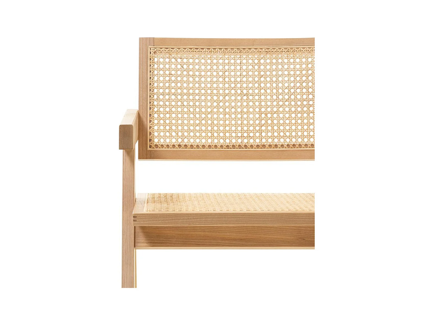 Chaise en bois 51,7x54,1x78,5 cm naturel Freja RENE