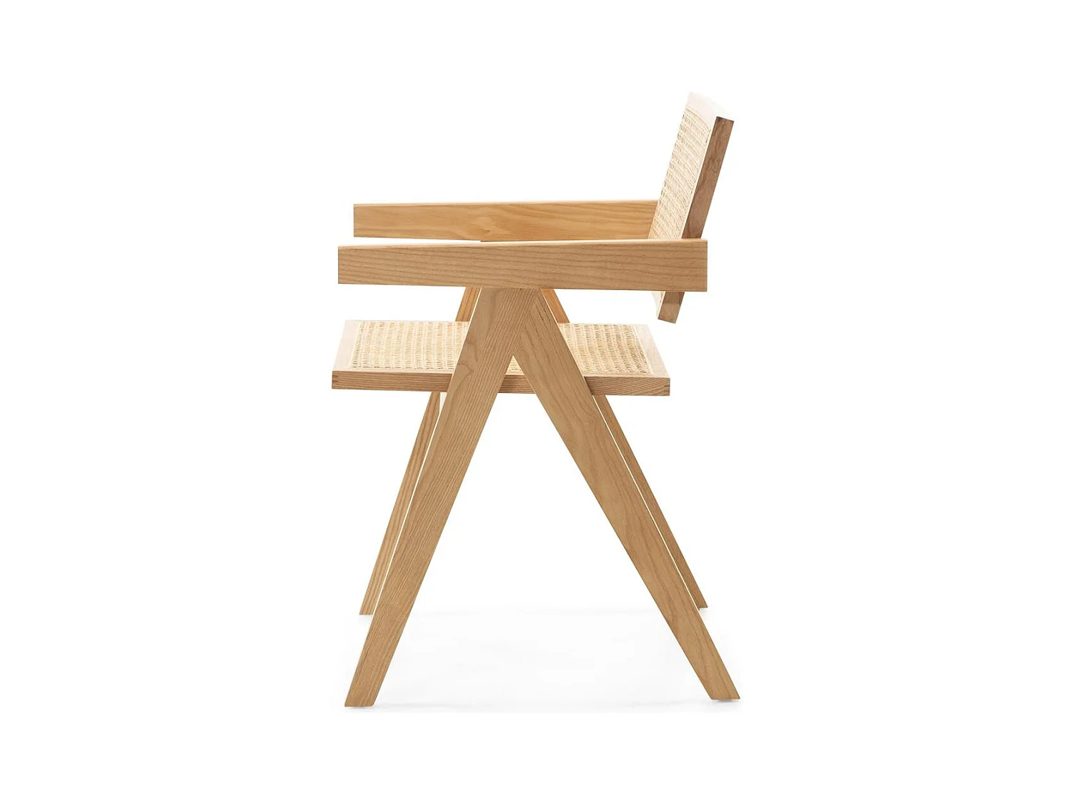 Chaise en bois 51,7x54,1x78,5 cm naturel Freja RENE