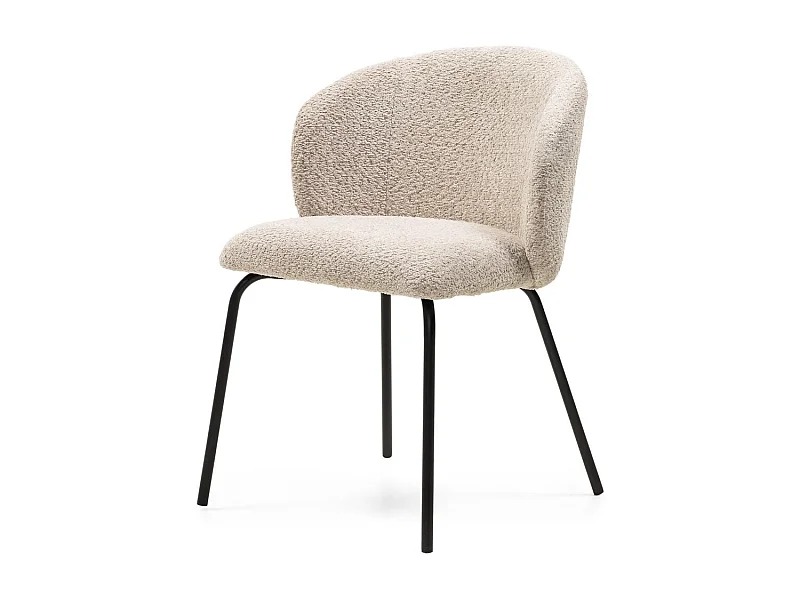 Eetkamerstoel 55x58,5x78 cm Beige LUEUR