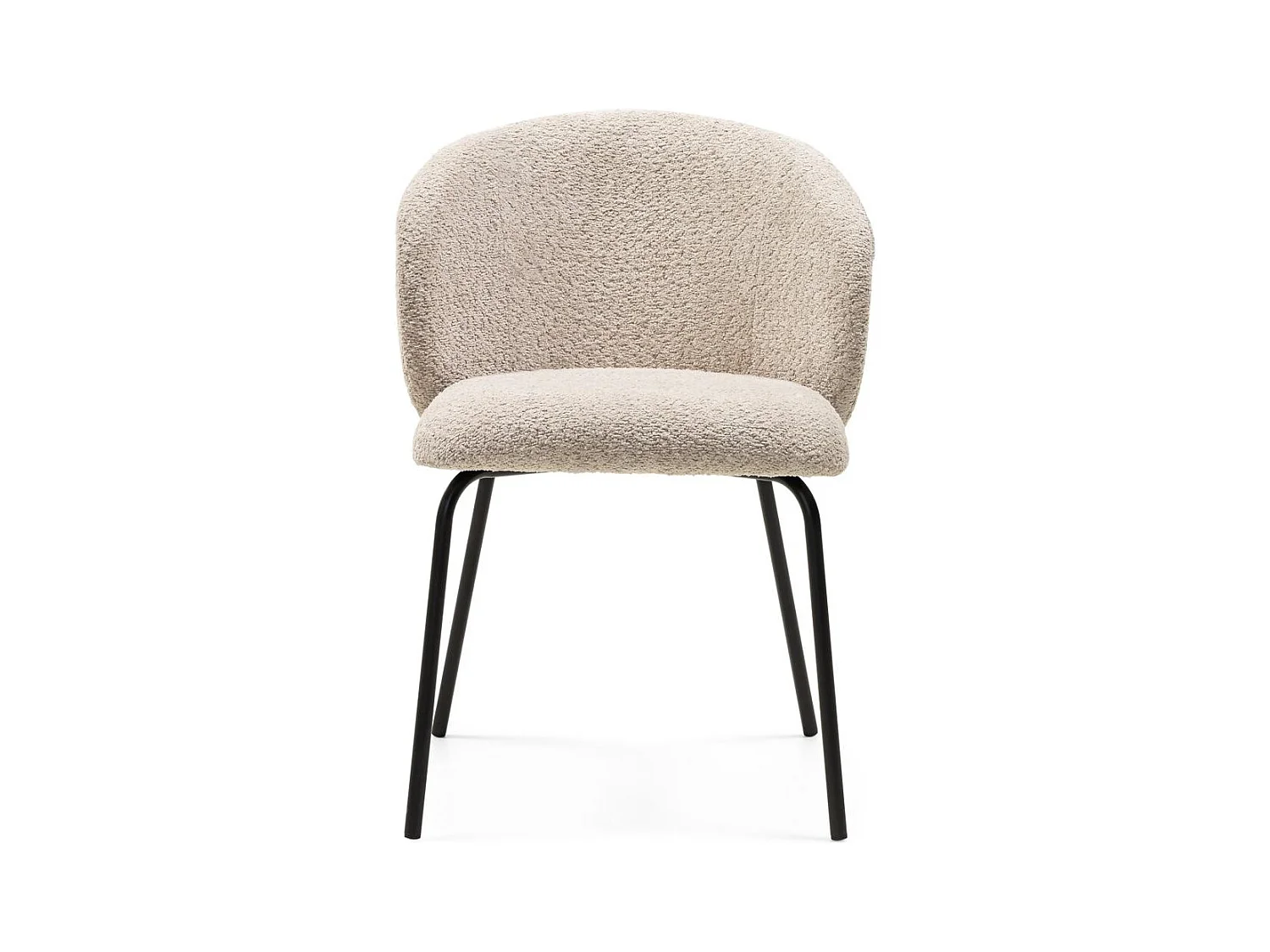 Chaise de salle à manger 55x58,5x78 cm Beige LUEUR