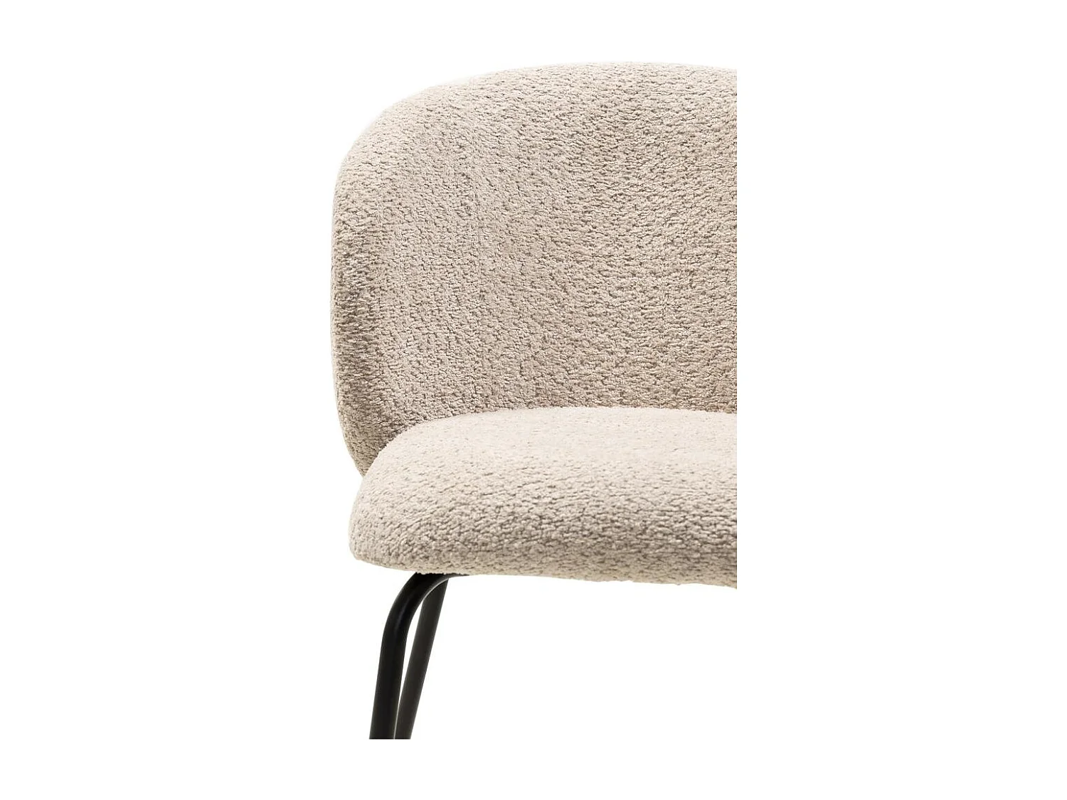 Esszimmerstuhl 55x58,5x78 cm Beige LUEUR