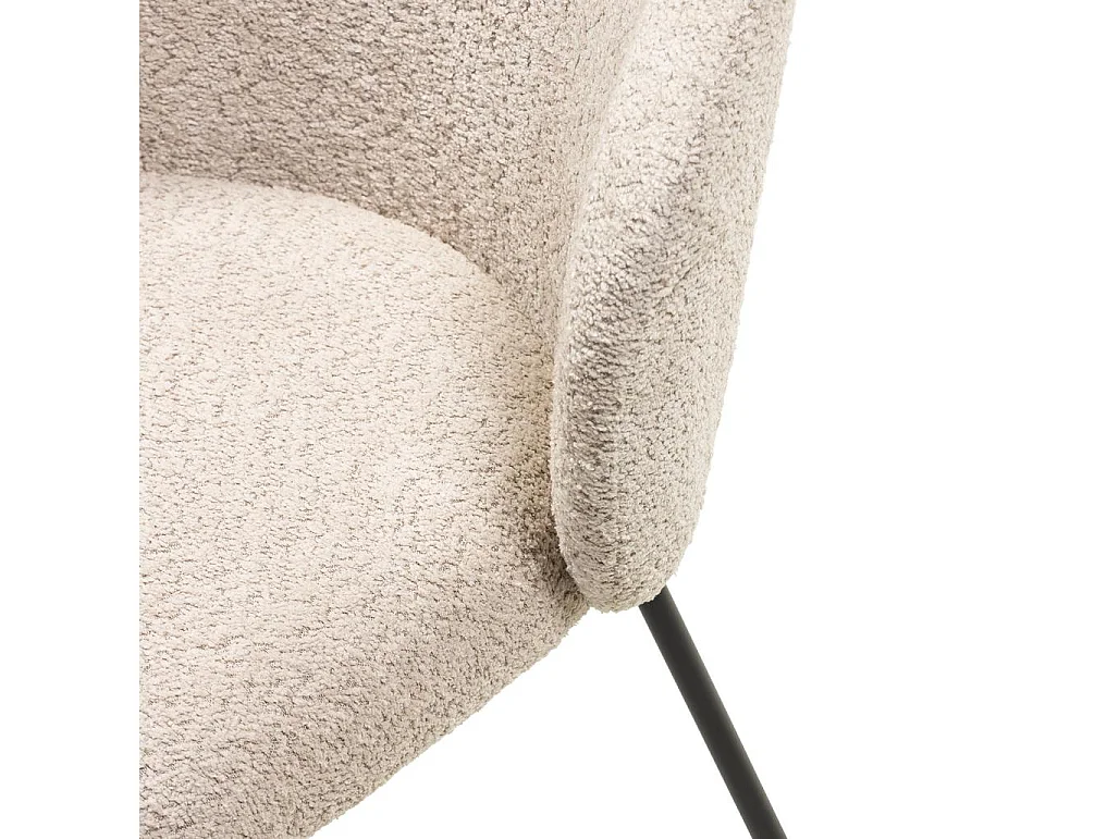 Esszimmerstuhl 55x58,5x78 cm Beige LUEUR