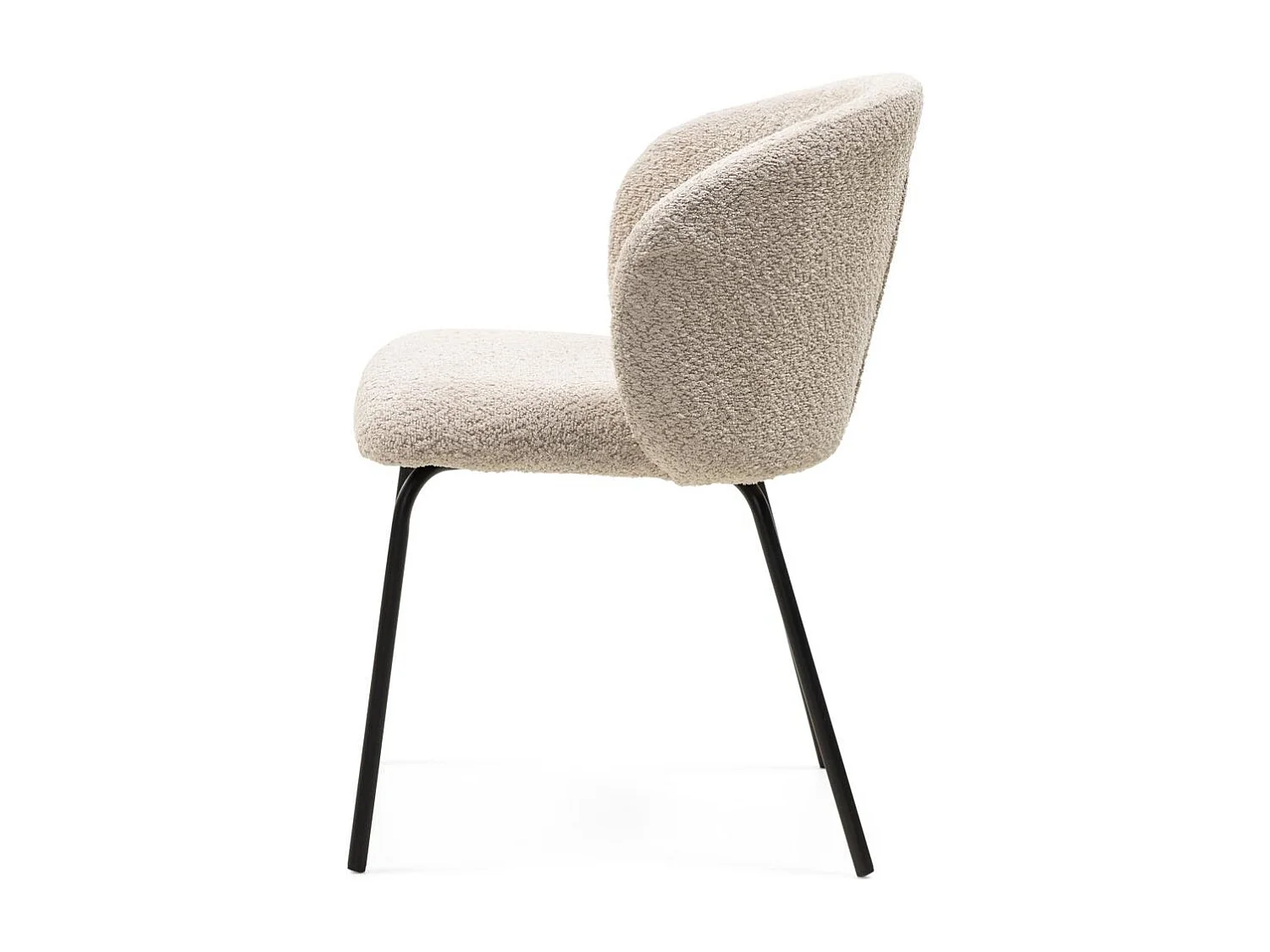 Esszimmerstuhl 55x58,5x78 cm Beige LUEUR