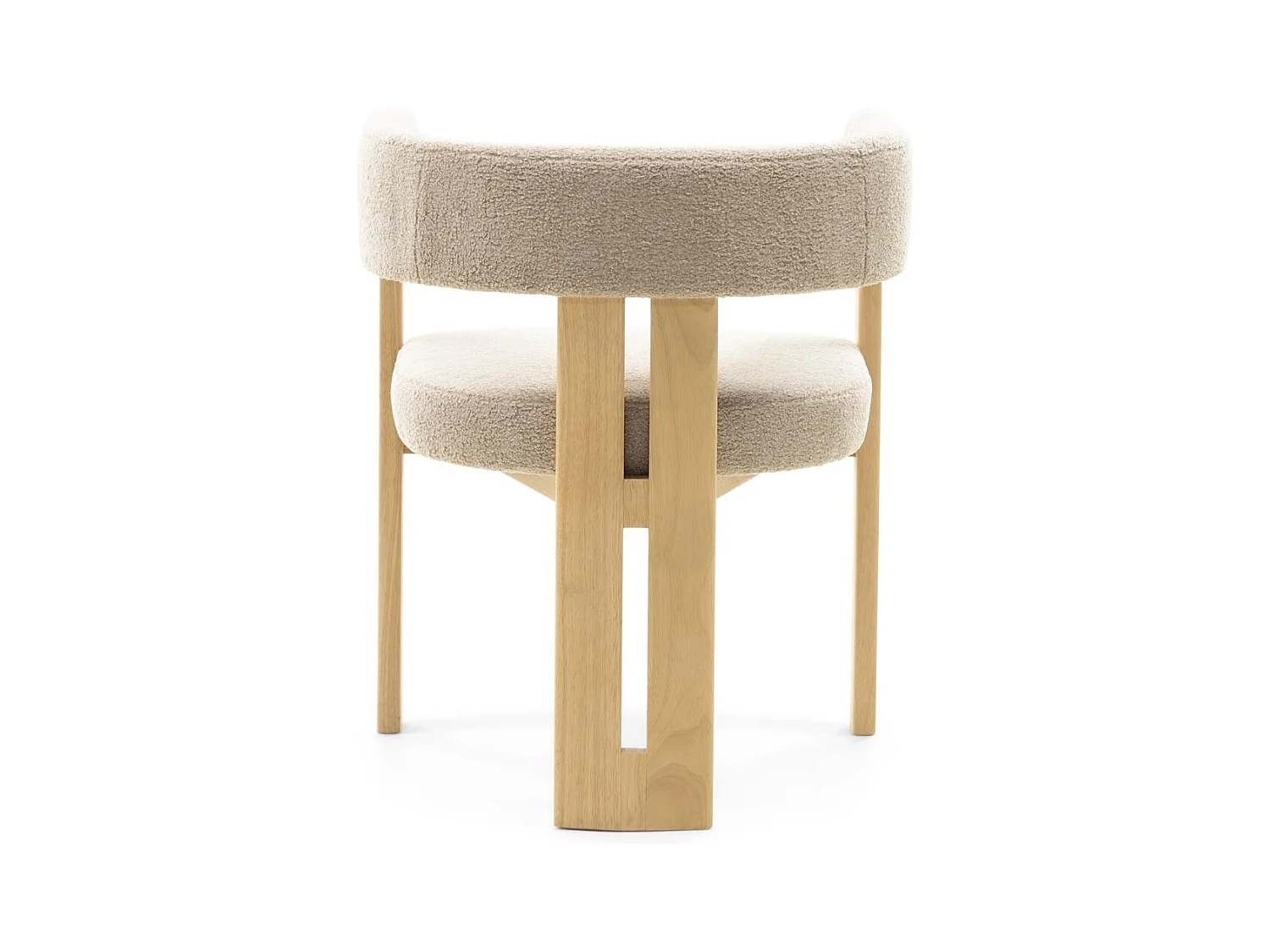 Chaise de salle à manger 57x53x70 cm Crème Harris