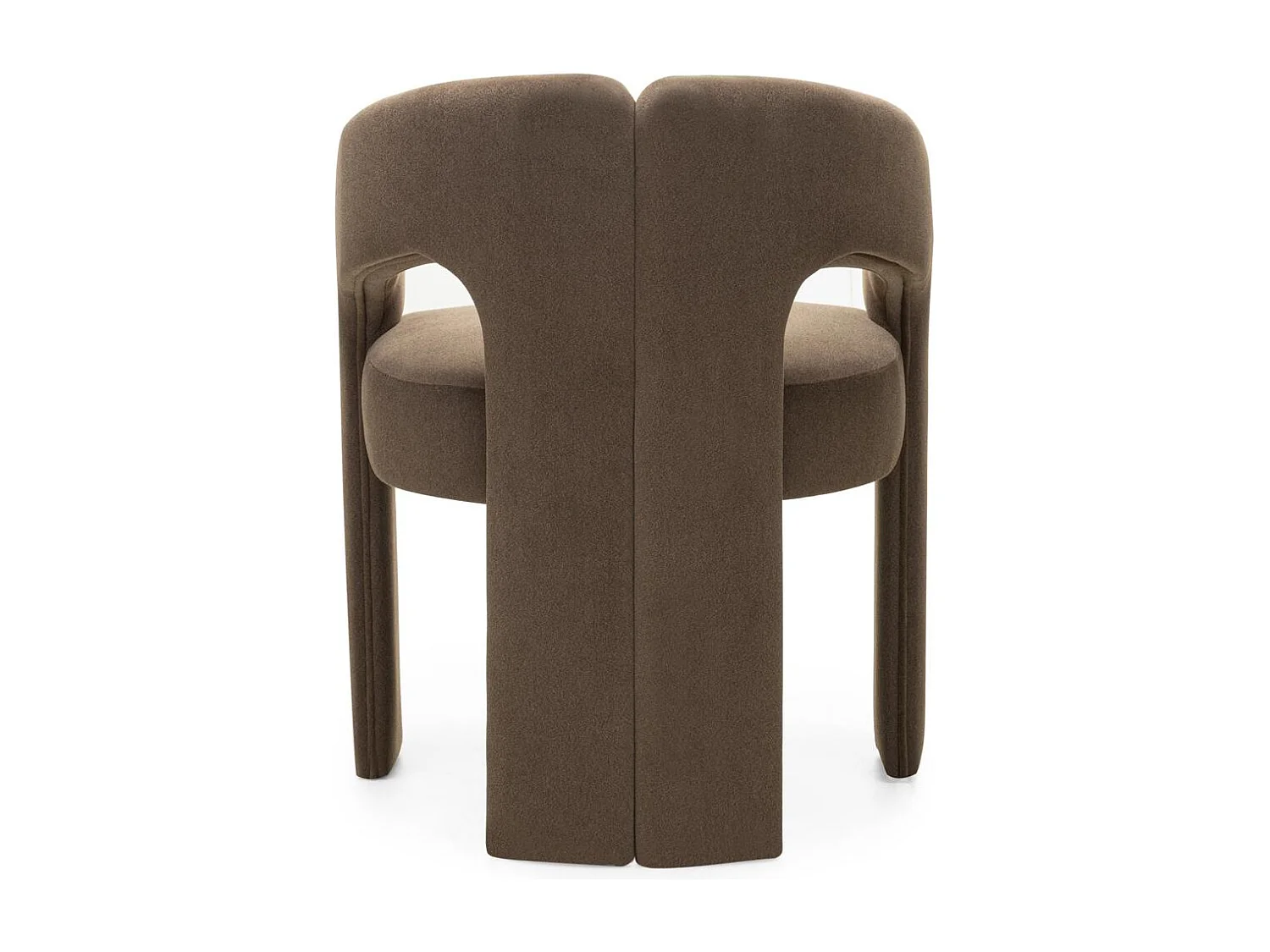 Cadeira estofada 62x56x77 cm mocha Joel