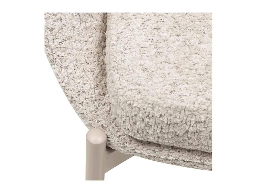 Stuhl 83x63x57 cm beige Dean