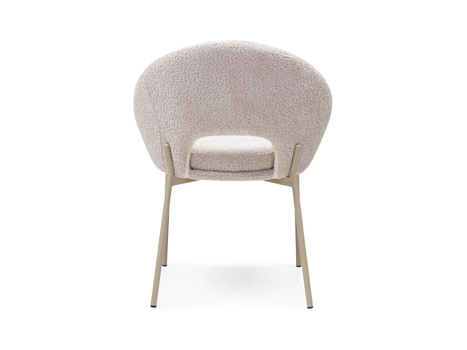 Stuhl 83x63x57 cm beige Dean