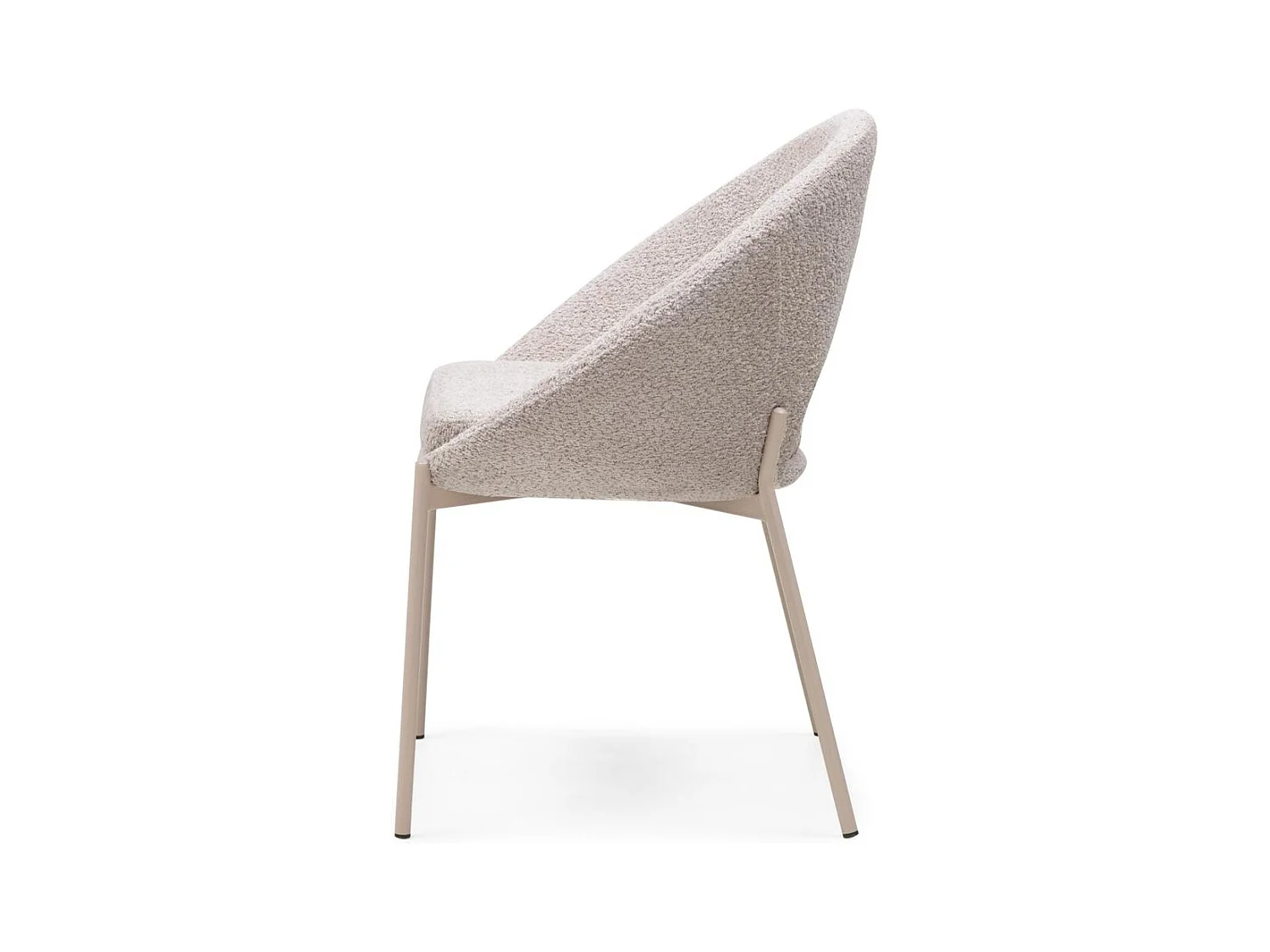 Stuhl 83x63x57 cm beige Dean
