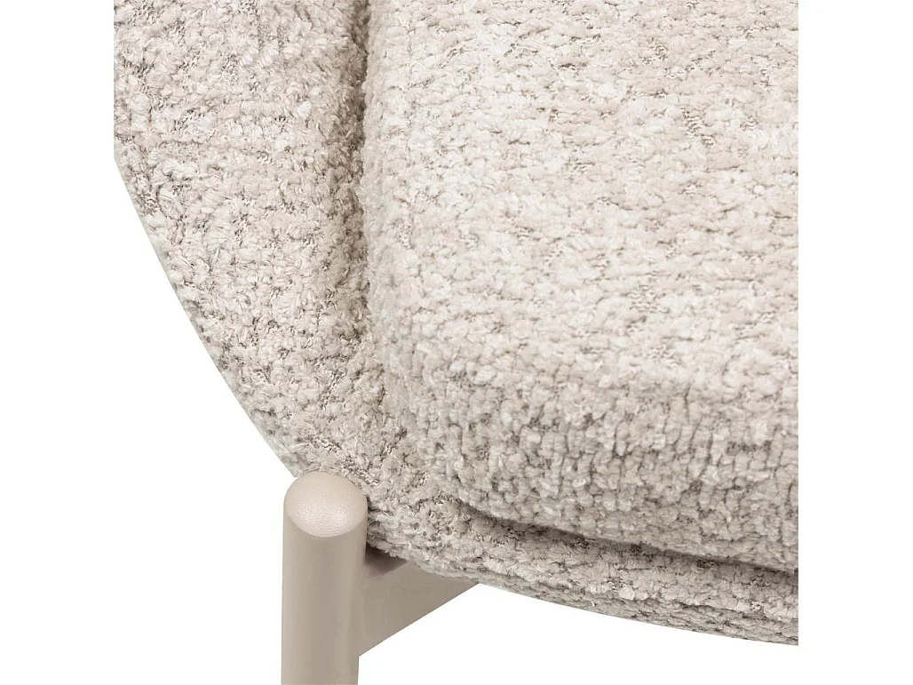 Stoel 83x63x57 cm beige Dean